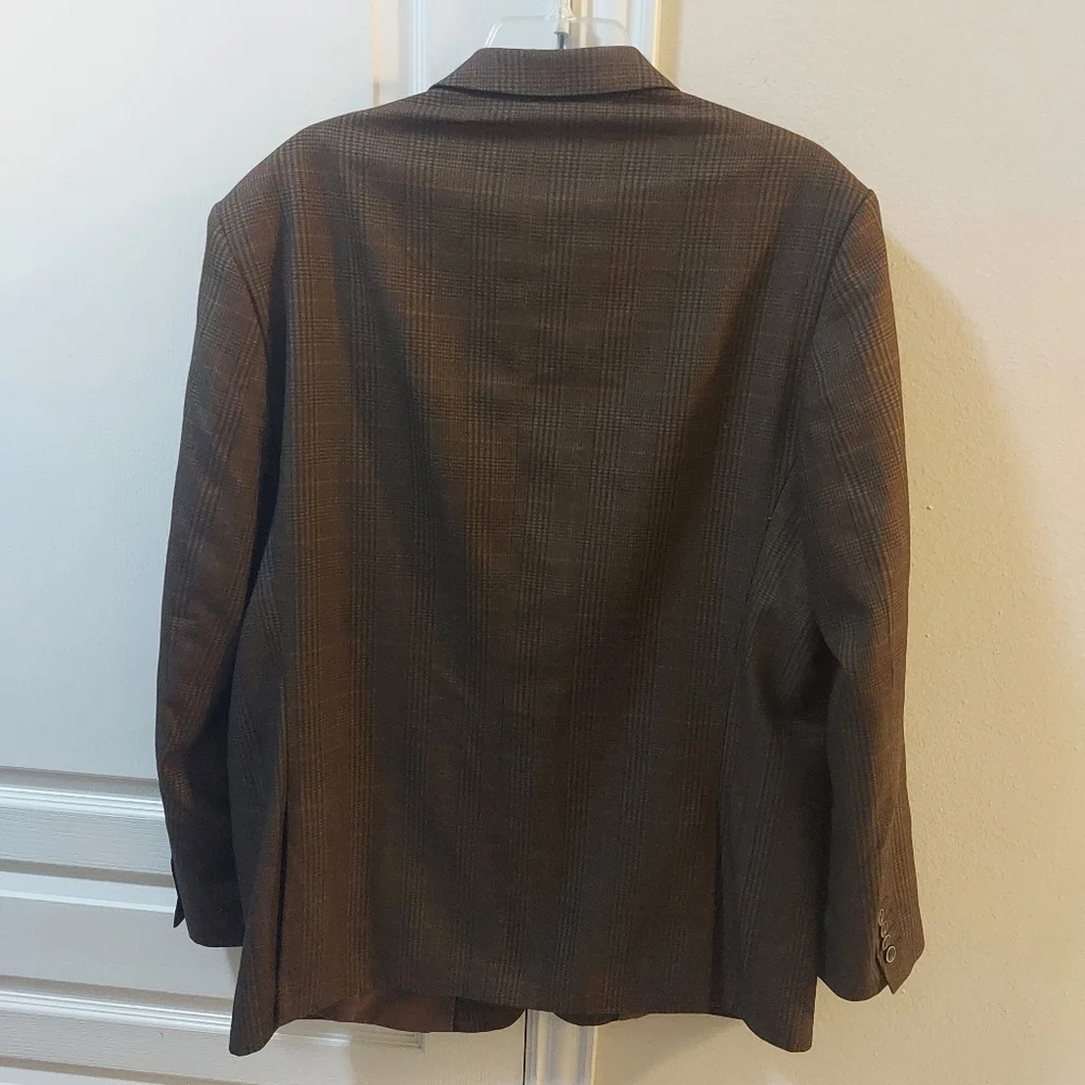 Mario Rossi Men's Brown Blazer Size 46L